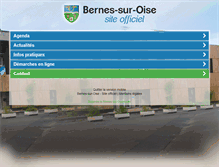 Tablet Screenshot of bernes-sur-oise.fr